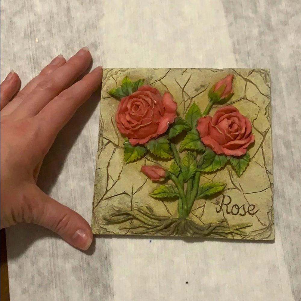 Rose wall decore